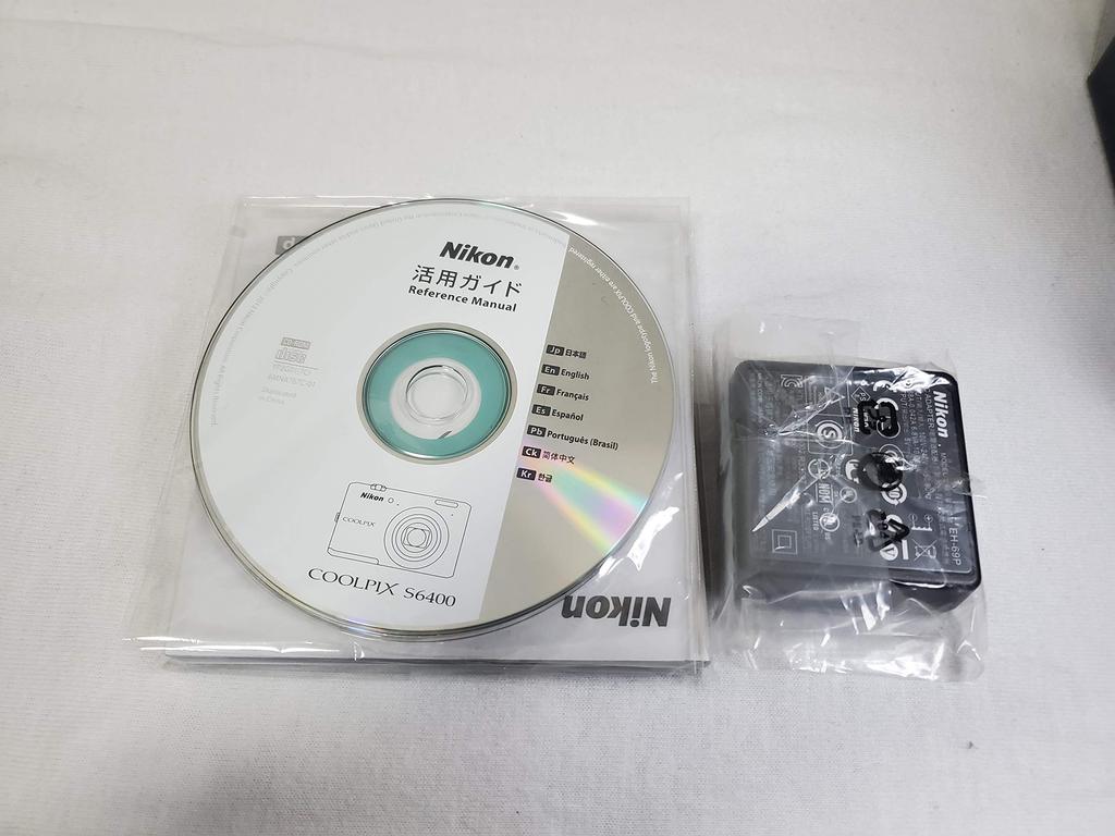 Nikon Цифровая камера COOLPIX S6400 с сенсорной ЖК-панелью и 12-кратным оптическим зумом, глянцевая красная S6400RD