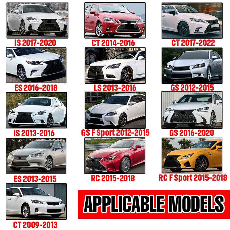 Глянцевый черный/углеродное волокно, боковые крышки зеркала заднего вида для Lexus IS ES GS LS CT RC F-Sport 2014-дополнительное зеркало