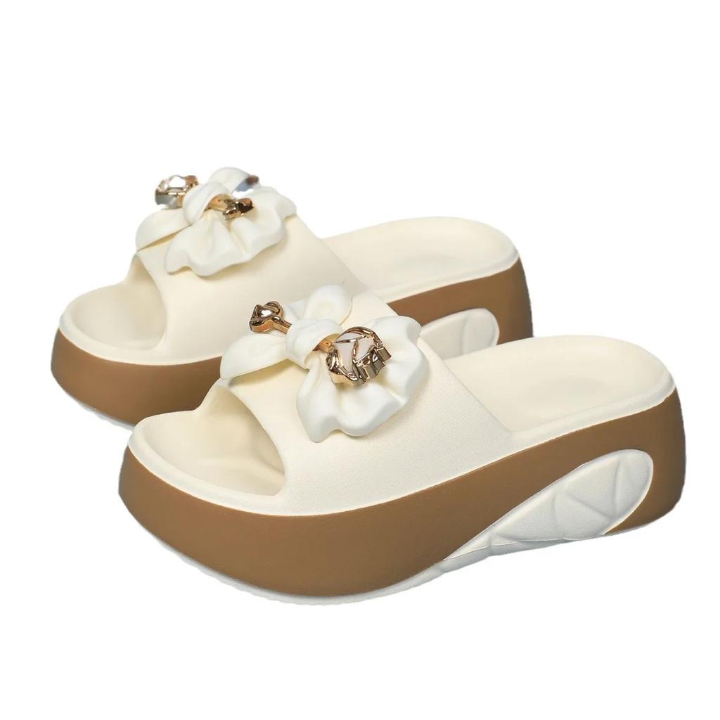 2025 женские тапочки EVA мягкая подошва летние повседневные женские сандалии на платформе модные нескользящие пляжные тапочки роскошные женские шлепанцы