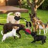 Rugby Shaped Multi-color Rugby Bite Stick German Shepherd Malinois Toy  Daily Interactive Play