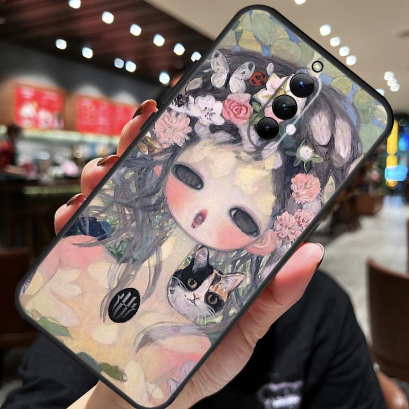 Мультяшный Эстетичный Чехол Aya Takano для ZTE Nubia Red Magic 8S 9S 10S 8 9 10 Pro Plus 6S 7S 6 7 Pro 5G 6R 11 Pro Plus