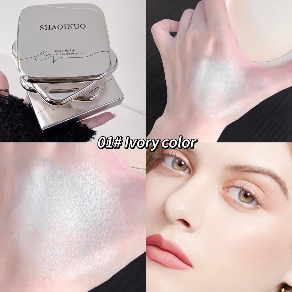 SHAQINUO Компактная пудра-фиксатор VELVET MATTE