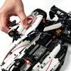 НОВЫЙ MK6025 Технический Классический Высокопроизводительный 1900+ Деталей RB21 Белый Спортивный Автомобиль Строительные Блоки MOC DIY Сборная Модель Набор Игрушка Подарок для Мальчиков