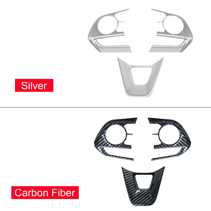 Для Toyota Rav4 XA50 Corolla E210 2019 2020 2021 2022 2023 2024 ABS рулевое колесо кнопки панели пайетки крышка рамка отделка