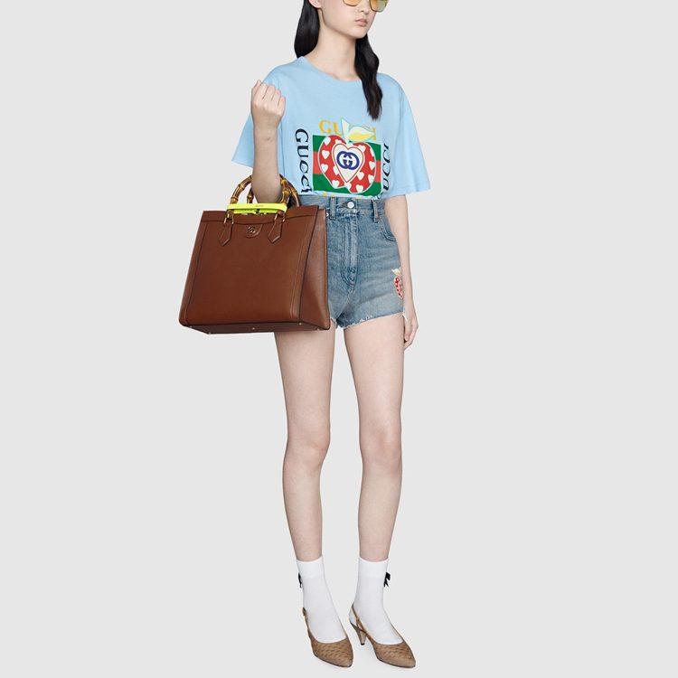 GUCCI Denim Shorts Women's Blue 502779-XDBP2-4452