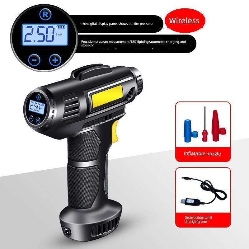 Vehicle Air Pump Air Pump Portable Multifunctional 12v220v High Pressure Tire Electric Tire Pump for Car