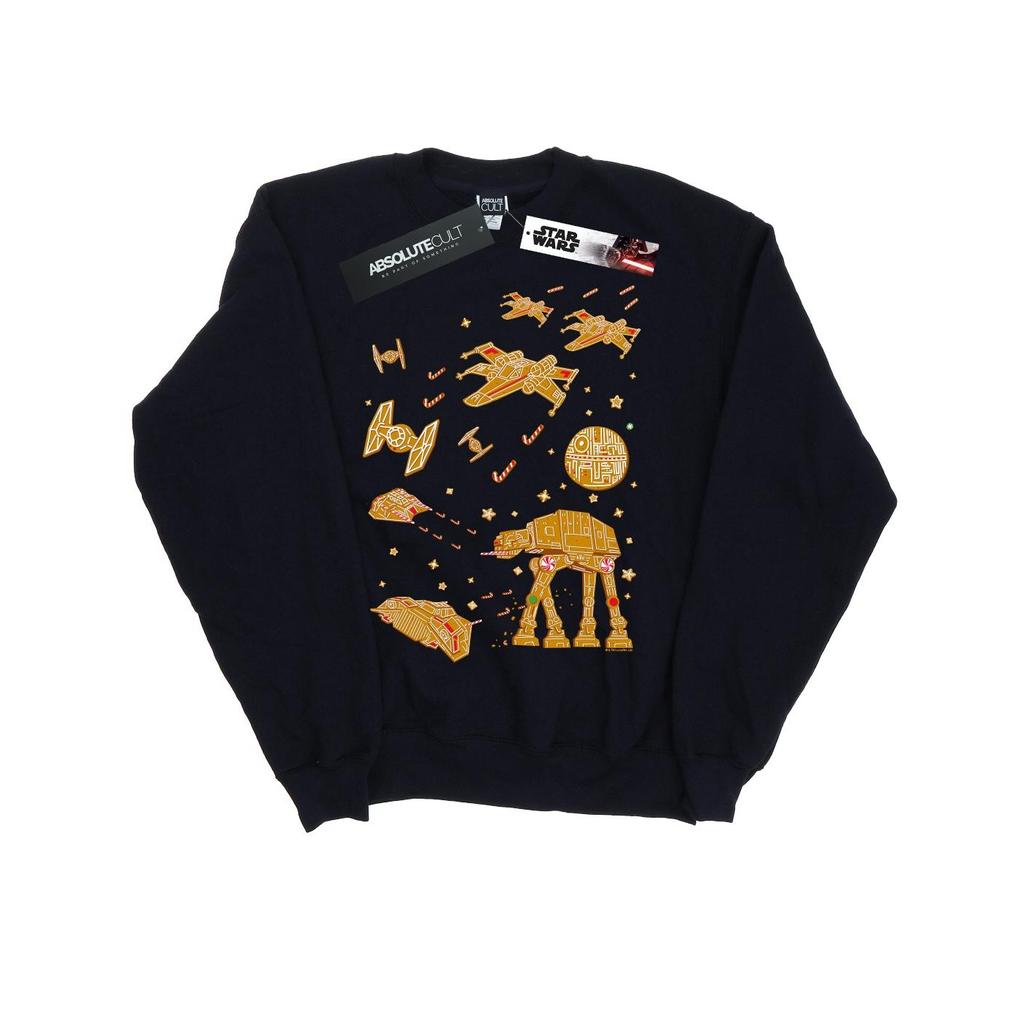 Star Wars Mens Gingerbread Battle Sweatshirt