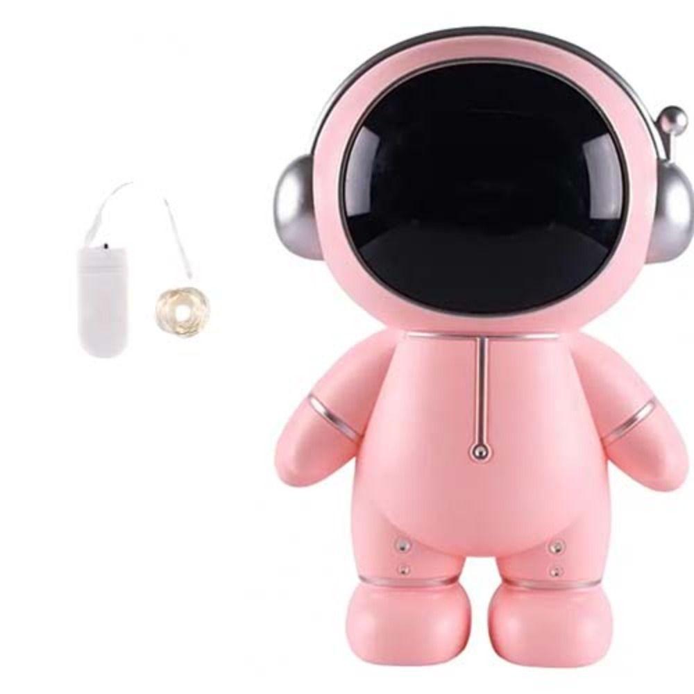 Large Capacity Astronaut Money Boxes Night Lamp Collection Ornament Creative Toy