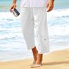 Men's Eight-inch Casual Loose Drawstring Summer Eight-inch Pants