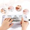 Strong Built-In Table Desk Nail Dust Collector Nail Vacuum Cleaner Suction Manicure Machine Nail Salon