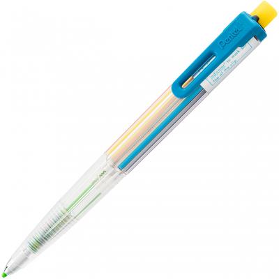Pentel Arts 8 цветных автоматических карандашей, разные цвета, зажимы для акцентов, 1 карандаш (PH158) 1 карандаш