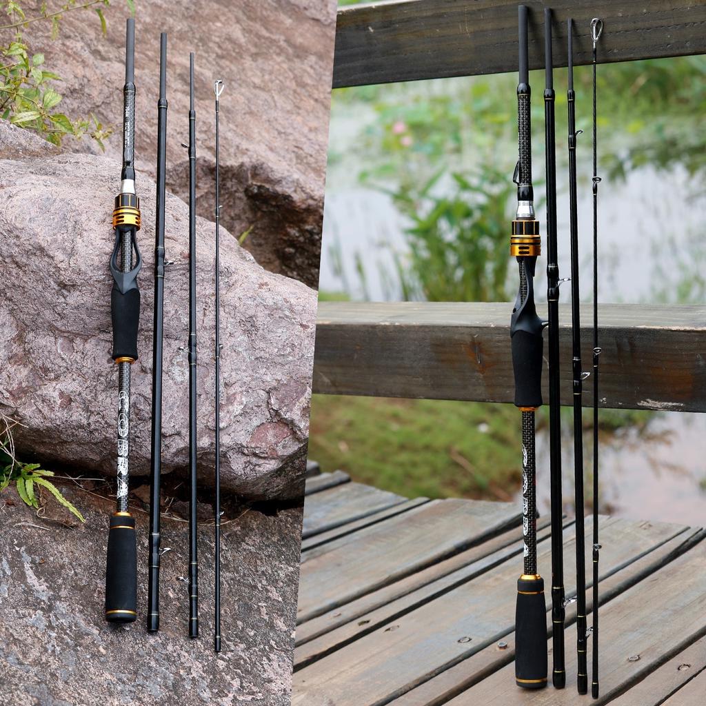 Кастинговая удочка с углеродным волокном Сверхлегкие удилища Baitcaster удочки Морская рыбалка в соленой воде