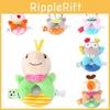 Cute Cartoon Animal Hand Bell Round Hand Bell Baby Infant Grab Sound Plush Toy