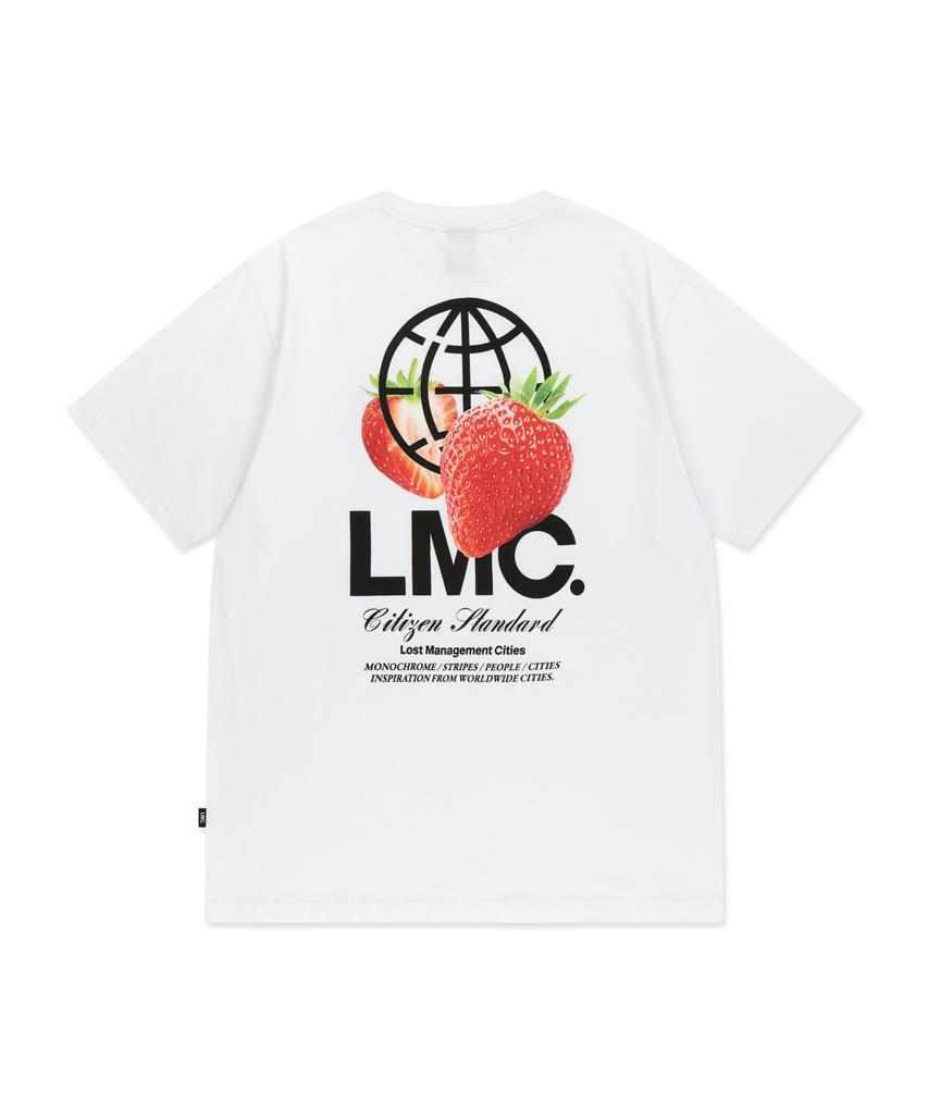 LMC Клубничный Глобус Футболка Белая