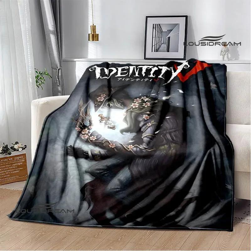 Игровое одеяло Identity V с мультяшным принтом, одеяло для пикника, теплое фланелевое одеяло, постельное белье для дома, одеяла для кроватей, подарок на день рождения
