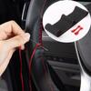 38cm Car Steering Wheel Cover Needles And Braid Thread Artificial Leather Braid Cover DIY Soft Non Slip Auto Interior Car