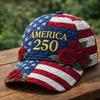 New anniversary D print baseball cap, trendy hat, adult casual baseball cap