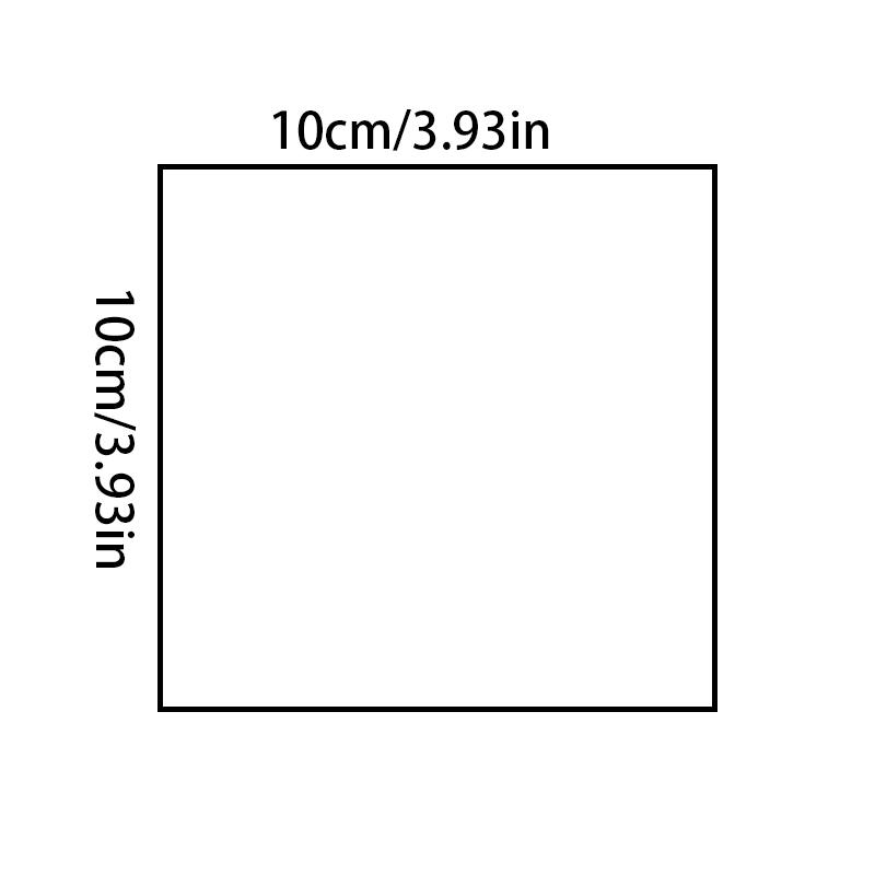 10x10cm Gradient Colors Square Glass Mosaic Tiles Stained Mosaic Stones Diy Handmade Coaster Mosaic Puzzle Making Art Wall Decor