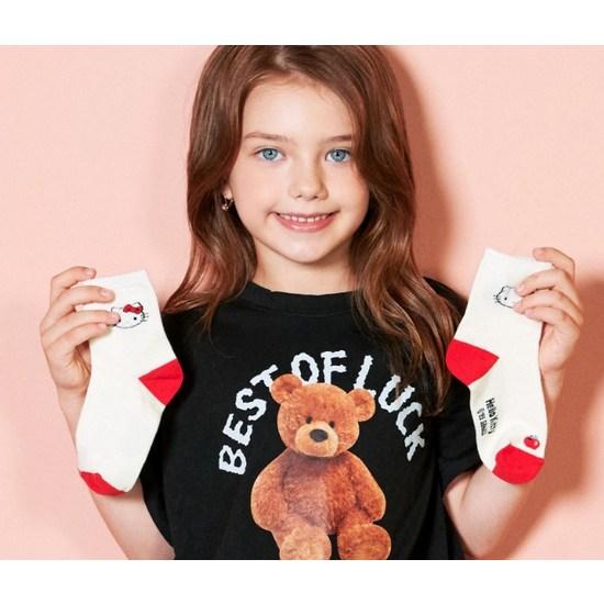 Sanrio Children's Medium Socks Set of 5 SAN-14, a Popular Character In Korea