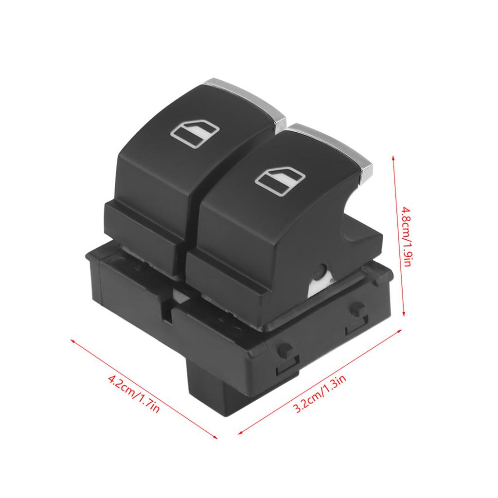 Car Power Window Control Switch for  Eos Golf MK5 MK6 GTI 2 Door 5K3 959 857