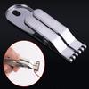 Stainless Steel Earthworm Bloodworm Bait Hook Clip Clamp Fishing Tackle Tool
