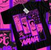 Nana Osaki Tshirt Black Stones Girl Kawaii Unisexga Anime Graphic Shirt All Size