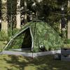 VidaXL 4-person Dome Camping Tent Camouflage Waterproof 4009638