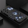 Чехол для телефона 'Цветущая орхидея' для Samsung Galaxy S25 S24 S23 S22 S21 S20 S10 Ultra Plus FE Note 20 Ultra 10 Plus