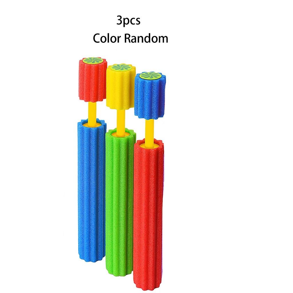 Водяной пистолет из сливовой пены, водяной пистолет из ЭВА, тянущий тип, уличная пляжная водная игрушка, детский шоу-водяной пистолет, ручной тянуть, летний цвет, случайный