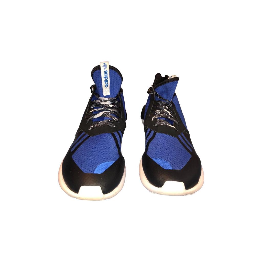 Adidas Мужские кроссовки Tubular Runner Белые Черные-Оранжевые B25953