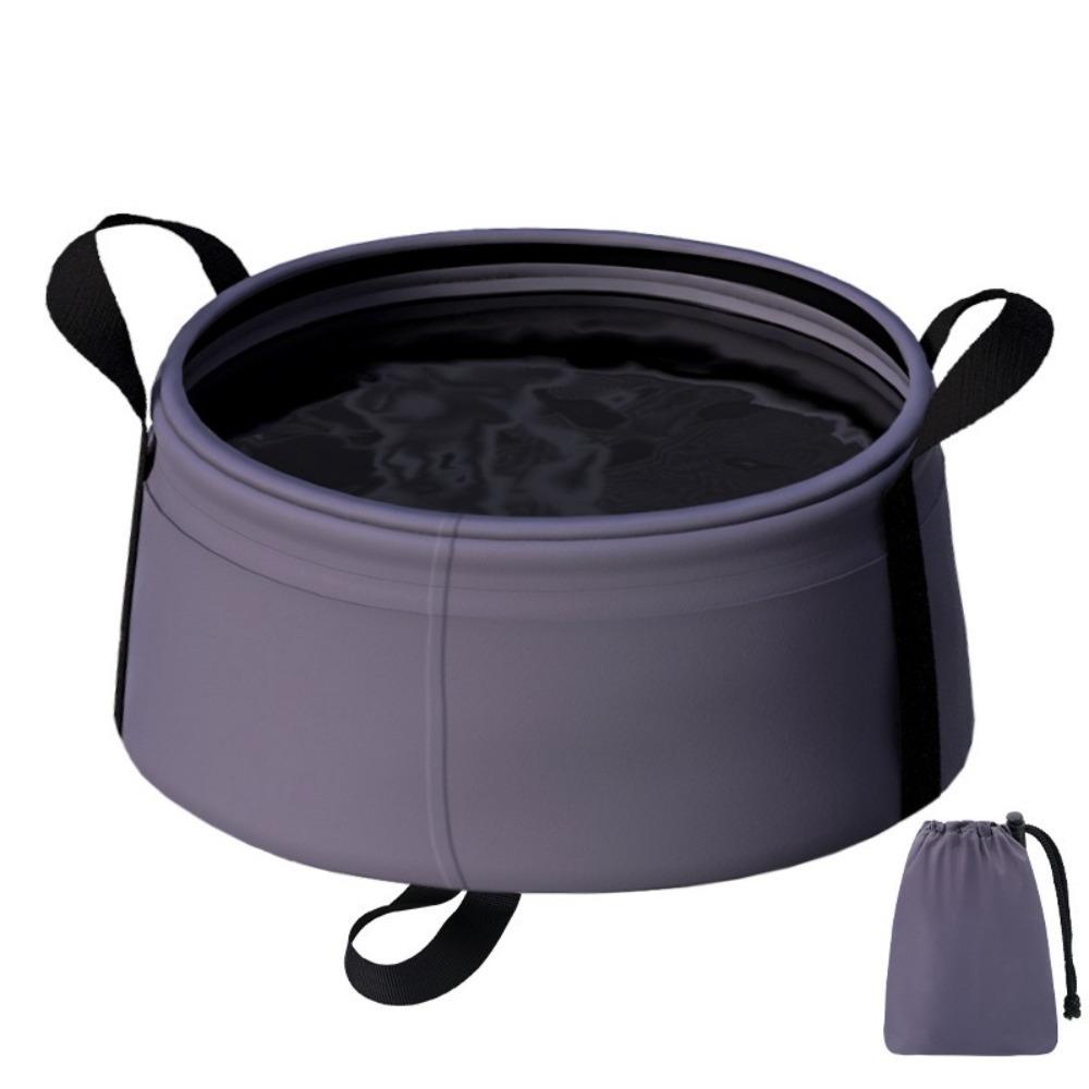 Waterproof Portable Wash Basin Collapsible Foldable Washbasin Basket Folding Water Basin Fishing