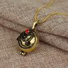 The Vampire Diaries Necklace Elena Gilbert Vervain Verbena Pendant Photo Locket Jewelry Men Women Christmas Party Gifts