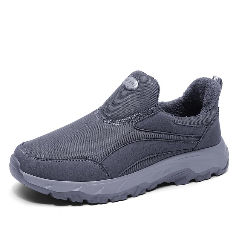 Модные новые мужские зимние ботинки, водонепроницаемые мужские ботильоны, зимняя рабочая обувь, сохраняющая тепло, мужская обувь с мехом, обувь для прогулок на открытом воздухе, плюшевая обувь