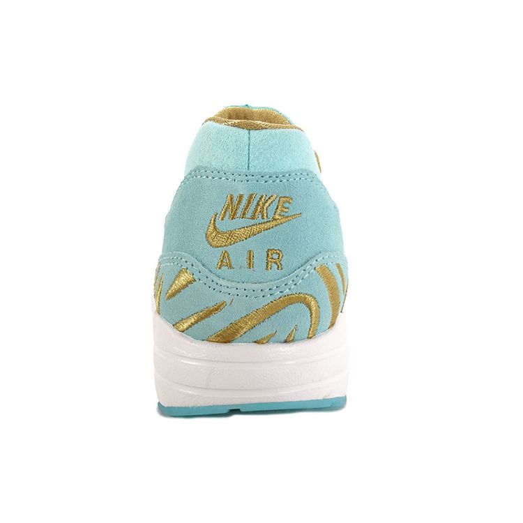 Nike Женские кроссовки Air Max 1 Ultra LOTC Paris Зеленый остров-Зеленый Плоское золото 747105-300