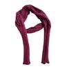 Sleeved Shawl Scarf Solid Color Hollow Twist Women Bohemian Style Wrap Braided Cable Scarf Winter Wear