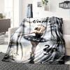 Swan Lake Ballet Dance Forest Scene Home Decorative Throw Blanket Gift For Adults T3