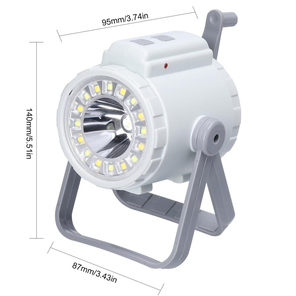 Портативная лампа для кемпинга, лампа для палатки, прожектор SOS, фонарик 3в1, ручная рукоятка, три цвета
