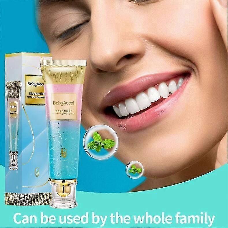 BodyAccel Niacinamide Whitening Toothpaste BodyAccel Toothpaste Niacinamide Teeth Whitening