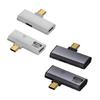 Разветвитель USB C 2 в 1, двойной female-адаптер, 90 градусов, Type C с поддержкой Power Delivery, USB C 3.2 удлинительный адаптер для телефона