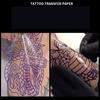 Профессиональная бумага для трафаретной печати татуировок 50 шт., размер А4, термокопировальные листы для прозрачных переносов