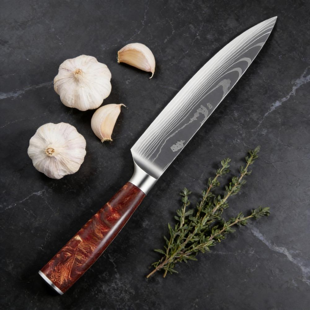 Chef's Knife, Cooking Knife, Kitchen Knife, Ultra Sharp Meat Cleaver, Multi-functional Slicing Knife, Vegetable Knife
