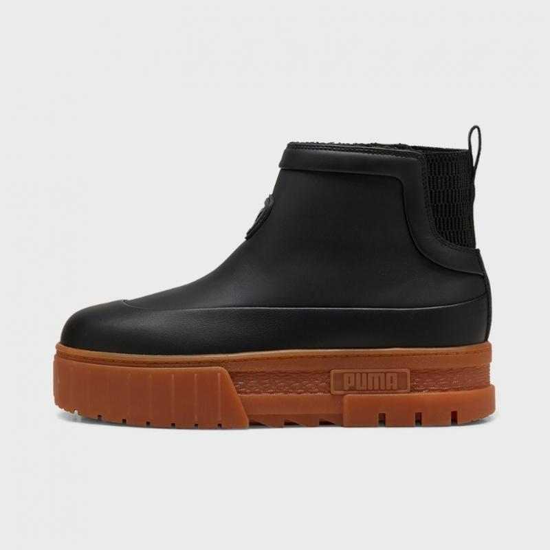 Puma Ботинки Maze Wellis кожаные W черные 398535 01