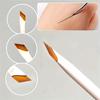 New Cloud Porcelain Blade Eyeliner Fine Ultra-Thin Slanted Head Colorful Eyeshadow Eyebrow Brush Sickle Brush Portable Eye Makeup Brush