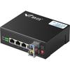 Huigu Managed Gigabit Fiber Optic Transceiver Switch
