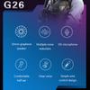 G26 Проводная игровая гарнитура с разъемом 3,5 мм и микрофоном для мобильного телефона и компьютера