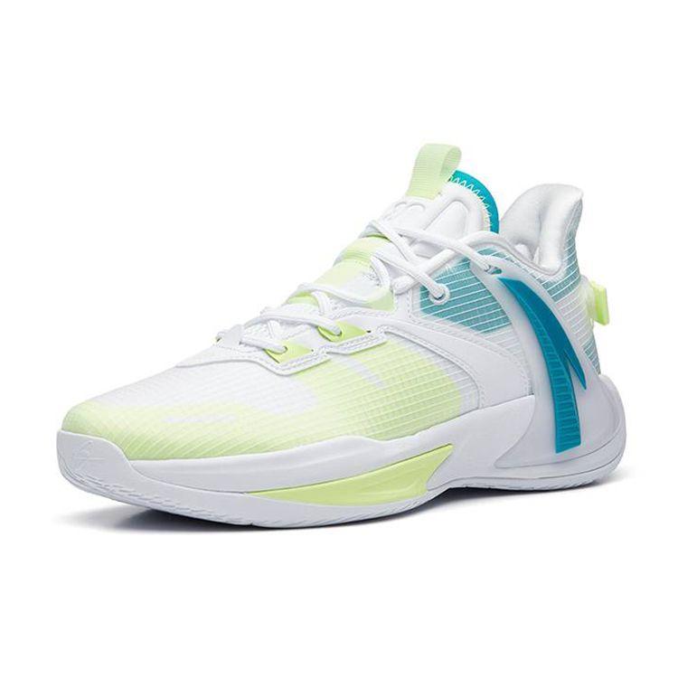 Anta Баскетбольные кроссовки Jump 2.0 Hayward GH High-Top мужские кроссовки белые желтые синие 112231606-1