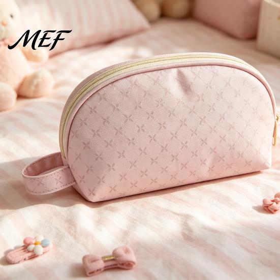 Office Supply Organizer Shell Shape Pencil Pouch, Large Capacity Durable Polyester Fiber Storage Professional Desktop Accessory Case,