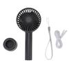 Handheld Fan Quiet Long Lasting Running Rechargeable 3 Speed Portable Fan with Lanyard Base for