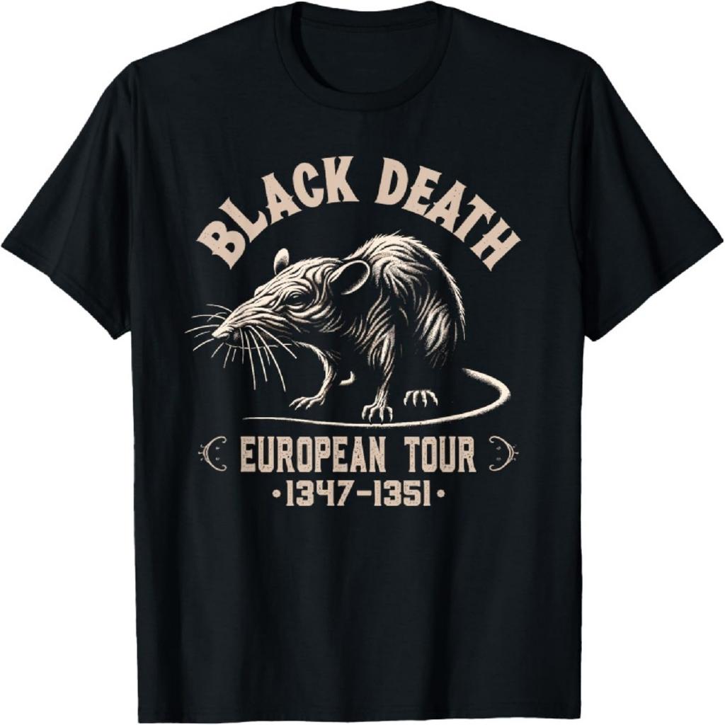 Black Death European Tour, Ren Faire Medieval History T-Shirt