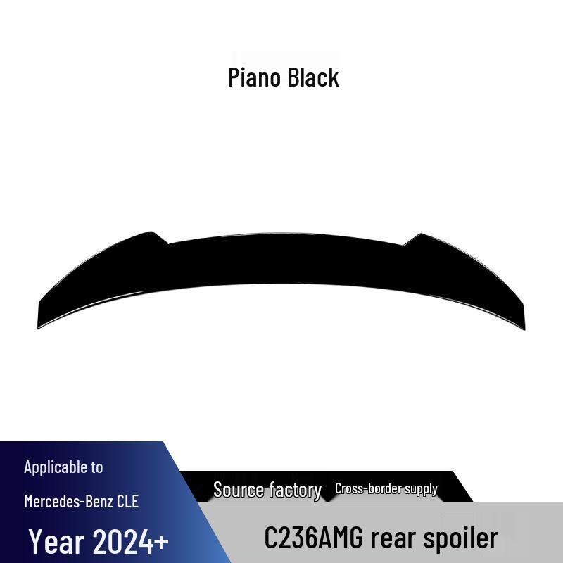 Mercedes-Benz C-Class Front Lip, Grille, Side Skirts, Rear Diffuser, Tailpipe Trim, Tail Wing Modifications